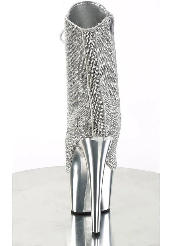 ADORE-1020CHRS [Silver RS] | PLATFORM HEELS [PREORDER]