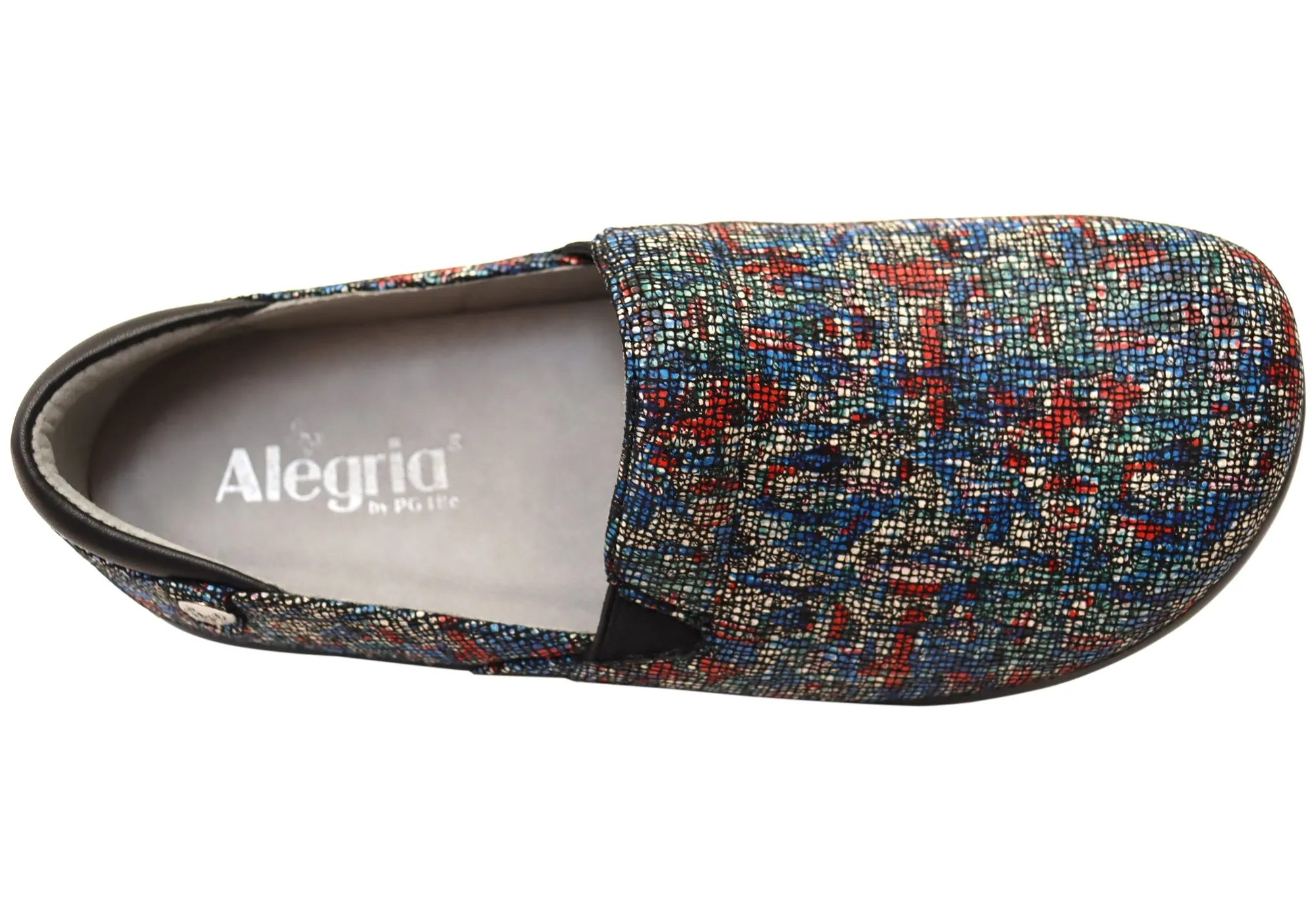 Alegria Keli Womens Comfortable Leather Professional Slip On Shoes