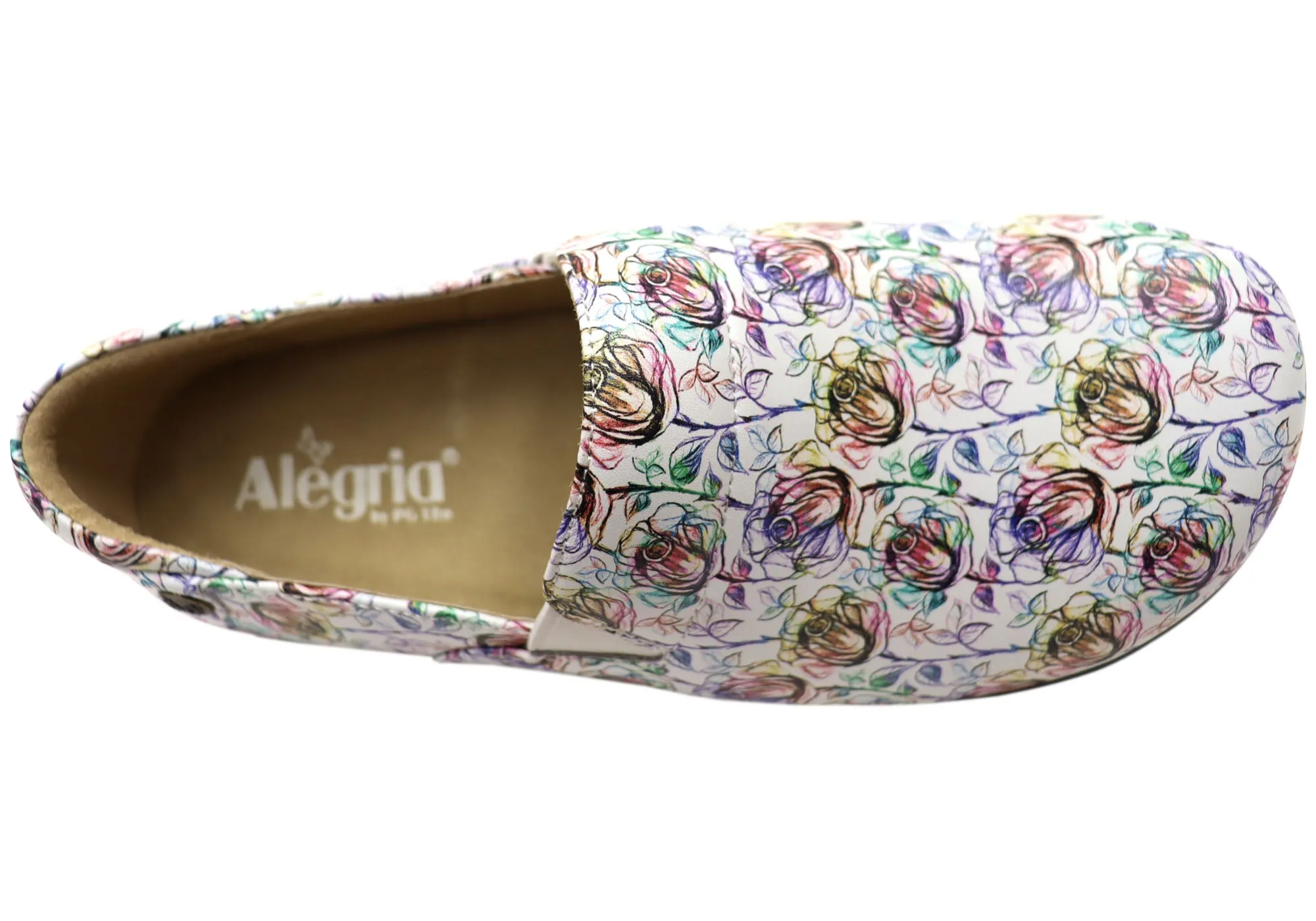 Alegria Keli Womens Comfortable Leather Professional Slip On Shoes