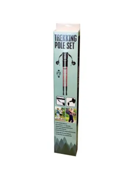 Aluminum Trekking Pole Set with Compass (Available in a pack of 1)