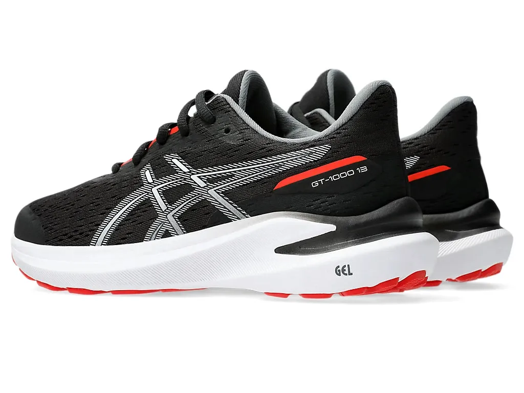 ASICS GT 1000 13 GS - Black / Fiery Red