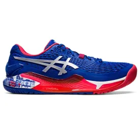 ASICS Men's Gel-Resolution 9 Limited Edition Tennis Shoe (Asics Blue/Pure Silver)