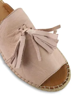 Bueno Keilor Cameo 20WJ0311 Plain Espadrillas Leather Shoes