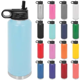 Case of 12 - 40 oz Stainless Steel Sports Water Bottle Polar Camel Blank