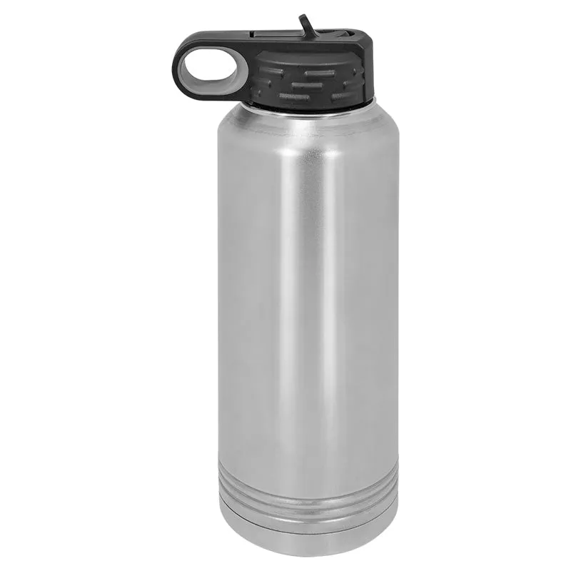 Case of 12 - 40 oz Stainless Steel Sports Water Bottle Polar Camel Blank