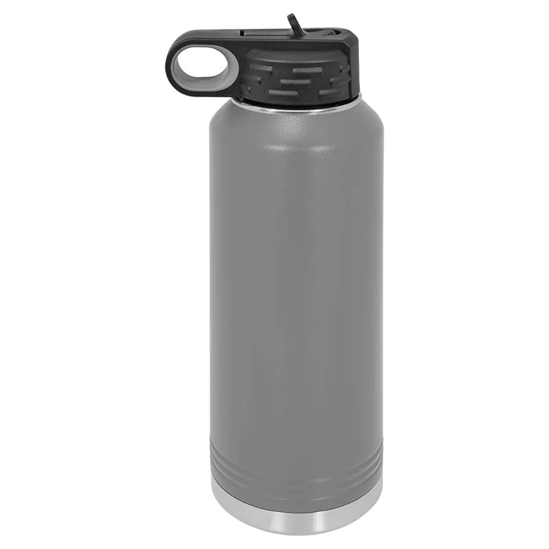 Case of 12 - 40 oz Stainless Steel Sports Water Bottle Polar Camel Blank