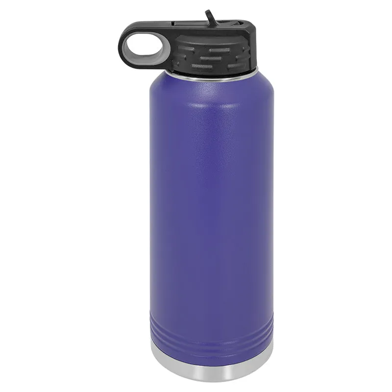 Case of 12 - 40 oz Stainless Steel Sports Water Bottle Polar Camel Blank