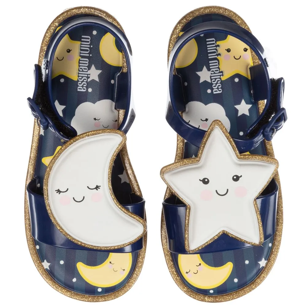 Celestial Sandal Blue Gold