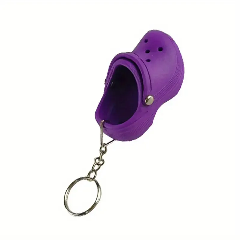 Cute Croc Dupe Keychain - Croc Slippers Keychain, Backpack Charm & More!