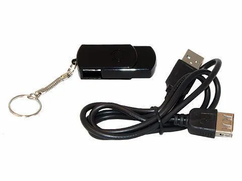 Digital Mini U-Disk Rechargeable Spy Camera DVR w/ High Quality Videos