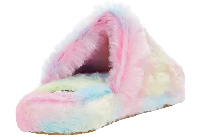 Dirty Laundry Women's Come Out Faux Fur Slippers