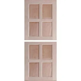 Door Stable Vertical Panel Hardwood