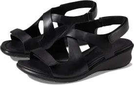 Felicia Cross Sandal ECCO, black