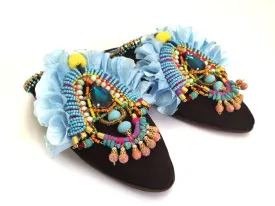 GIULIA EMBELLISHED SLIPPERS