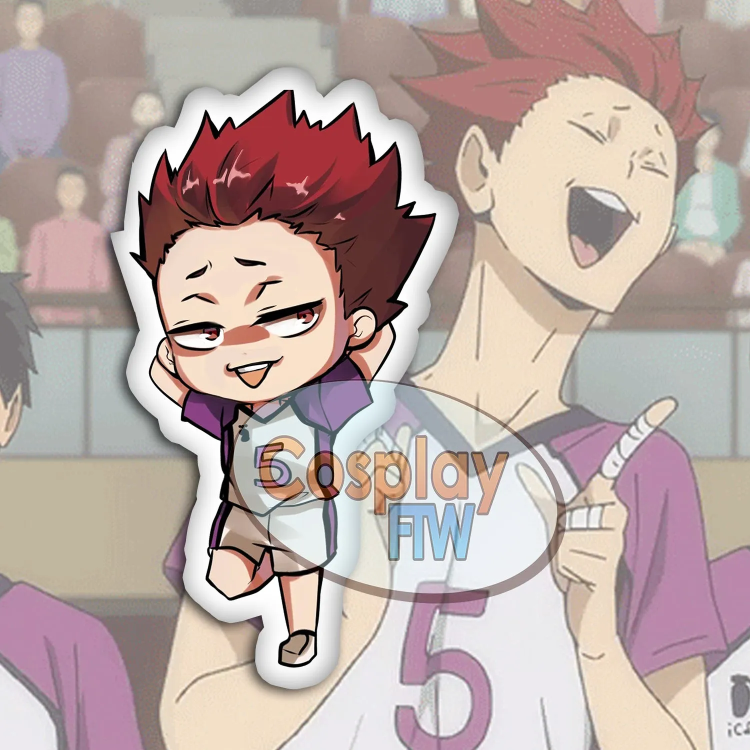 Haikyuu!! Tendo Satori Plush Pillow