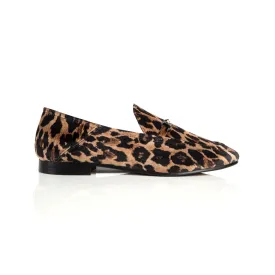 Harper: Leopard Print Velvet Loafers