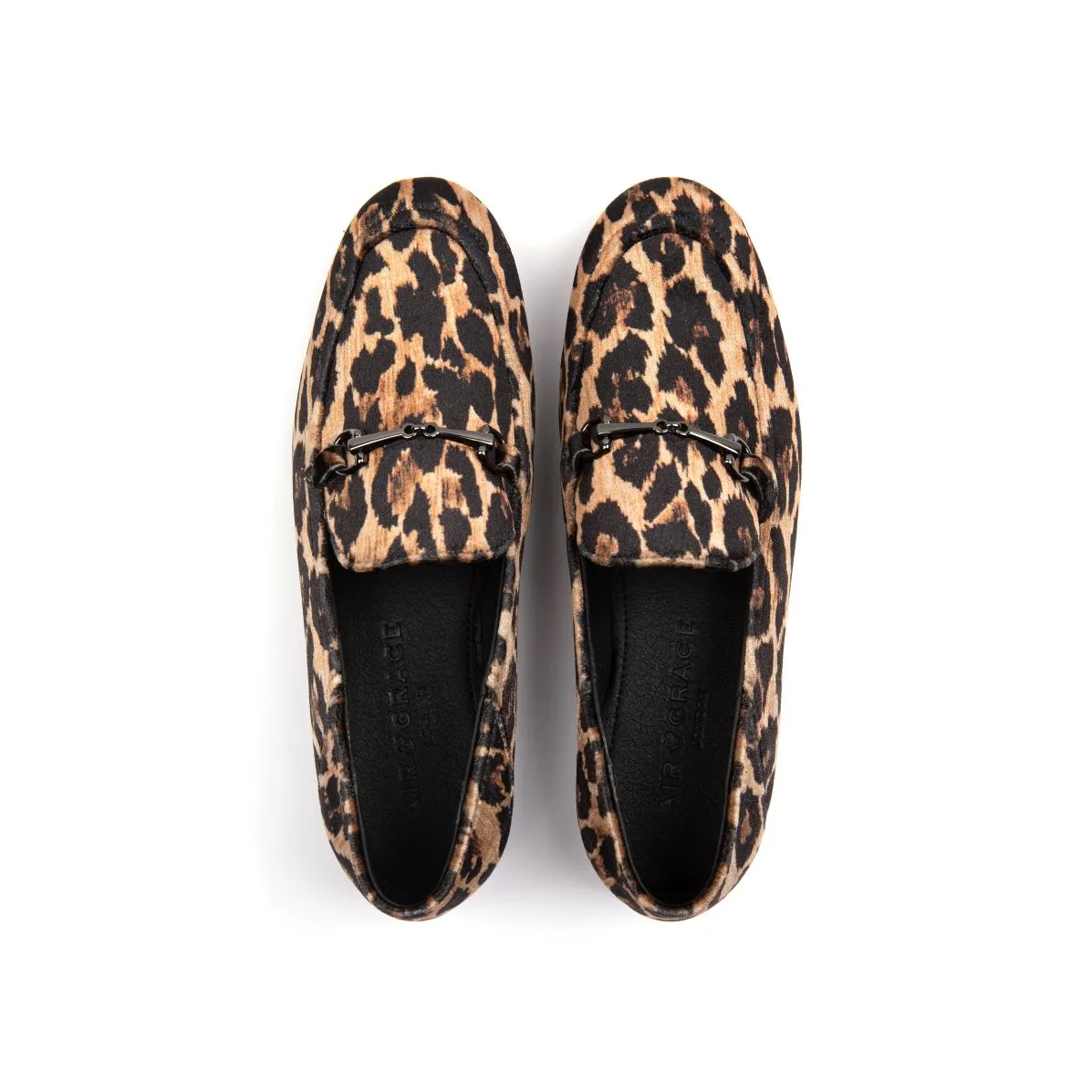 Harper: Leopard Print Velvet Loafers