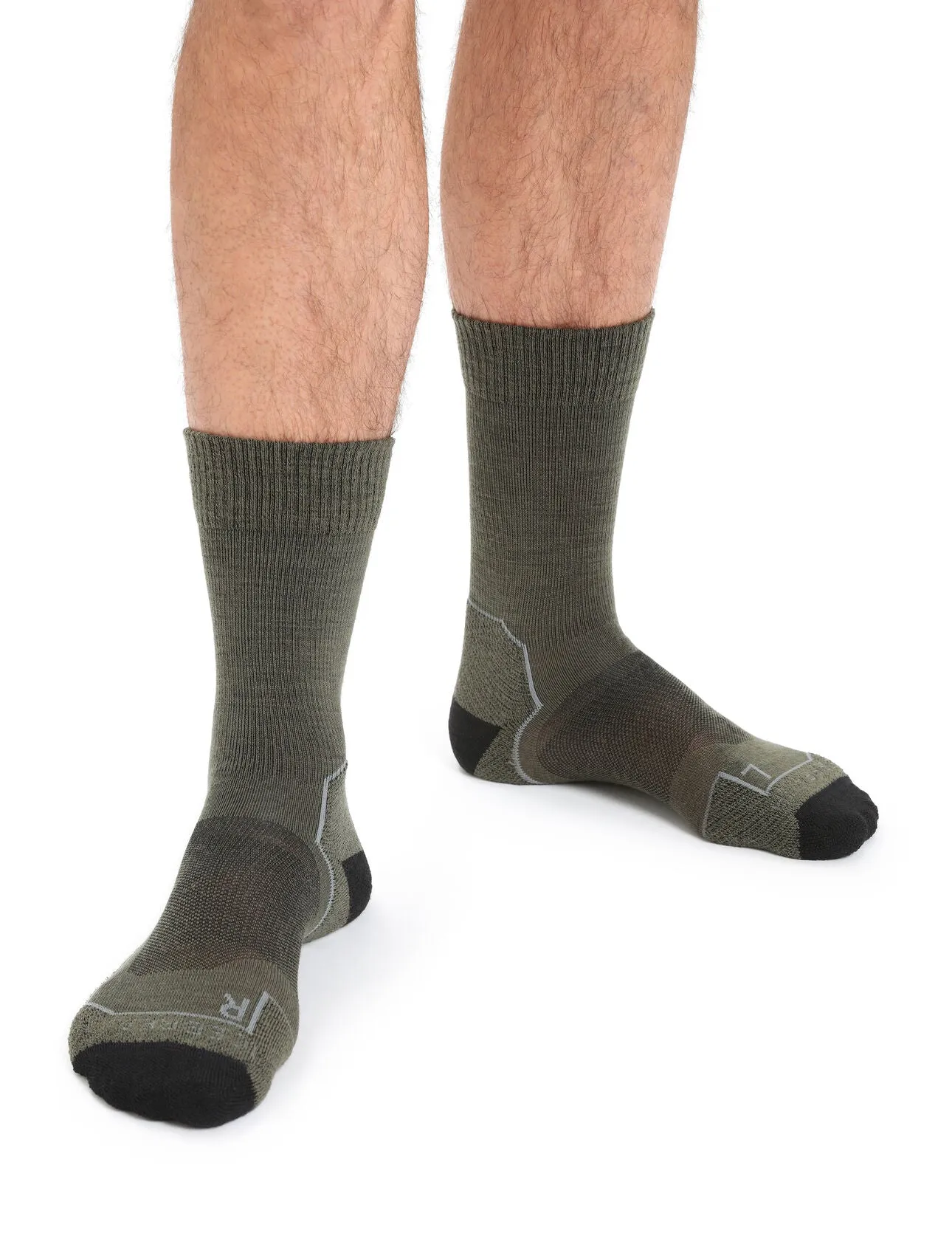 Icebreaker Hike  Medium Crew Merino Socks - Men's