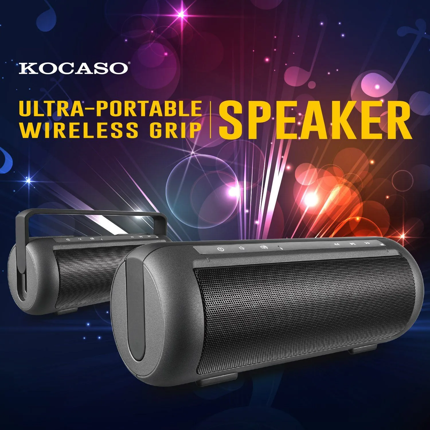 iRola Wireless Speaker Powerful Dual Subwoofer Streo