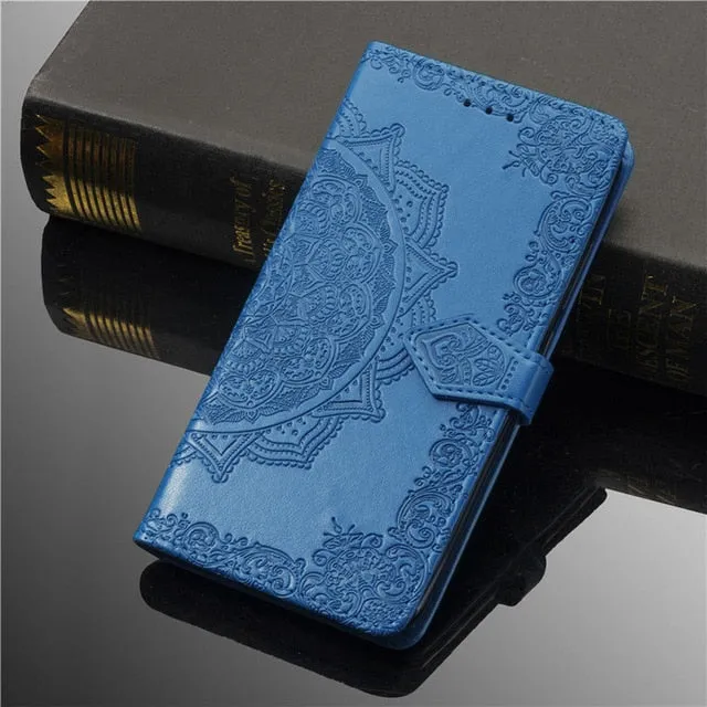 Leather Flip Case For Xiaomi Redmi 7 6 6A 5 Plus 4A 4X Note 5A 4 5 7 6 Pro 3S S2 Go Mi 9 SE A1 A2 8 Lite For Redmi 7 5A 6A Cover