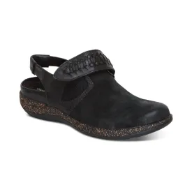 Leni Slingback Clog in Black