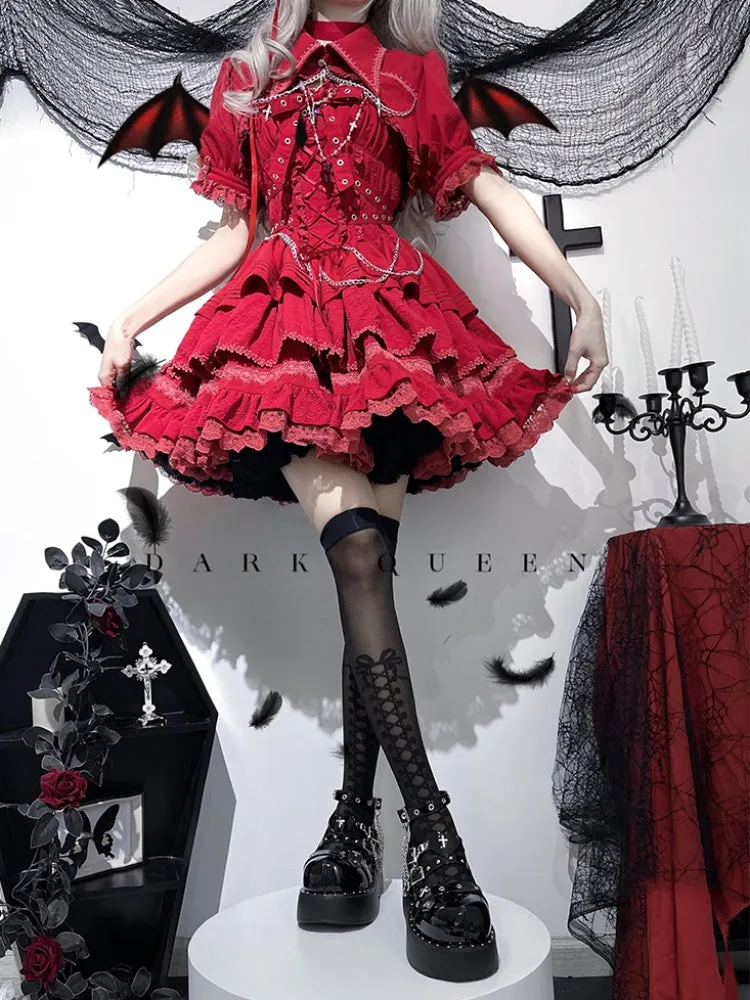 Lolita Punk Style  y2k Subculture  Platform Shoes【s0000001908】