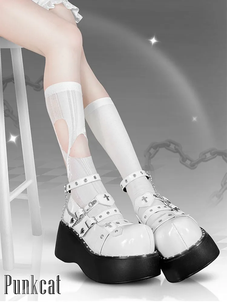 Lolita Punk Style  y2k Subculture  Platform Shoes【s0000001908】