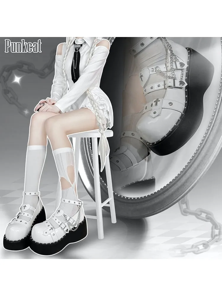 Lolita Punk Style  y2k Subculture  Platform Shoes【s0000001908】