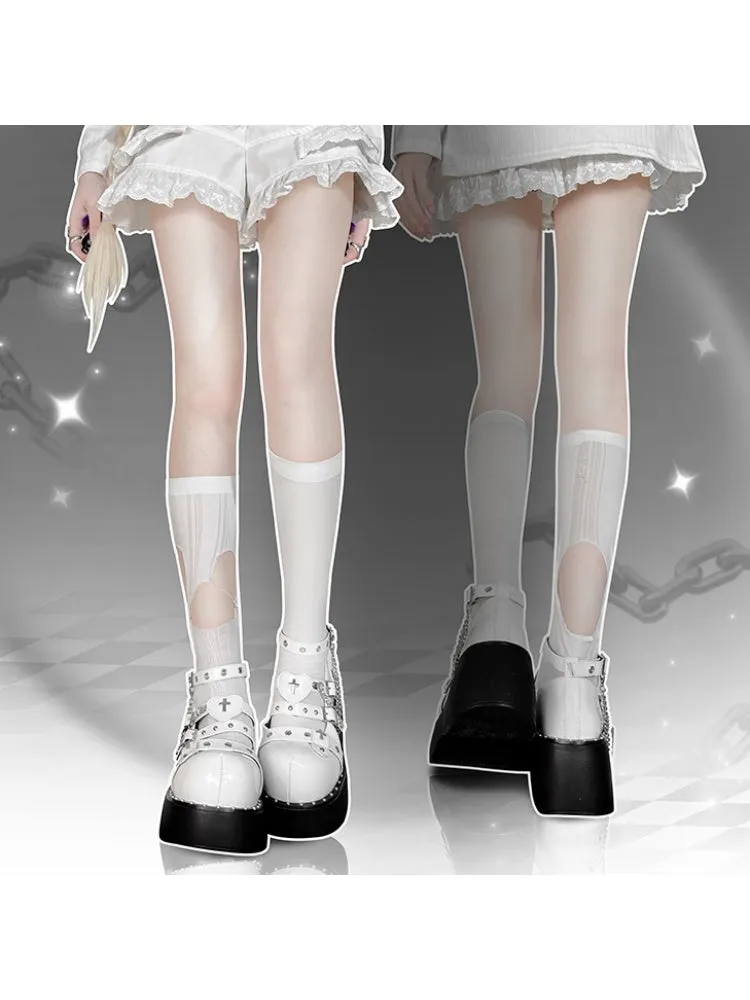 Lolita Punk Style  y2k Subculture  Platform Shoes【s0000001908】