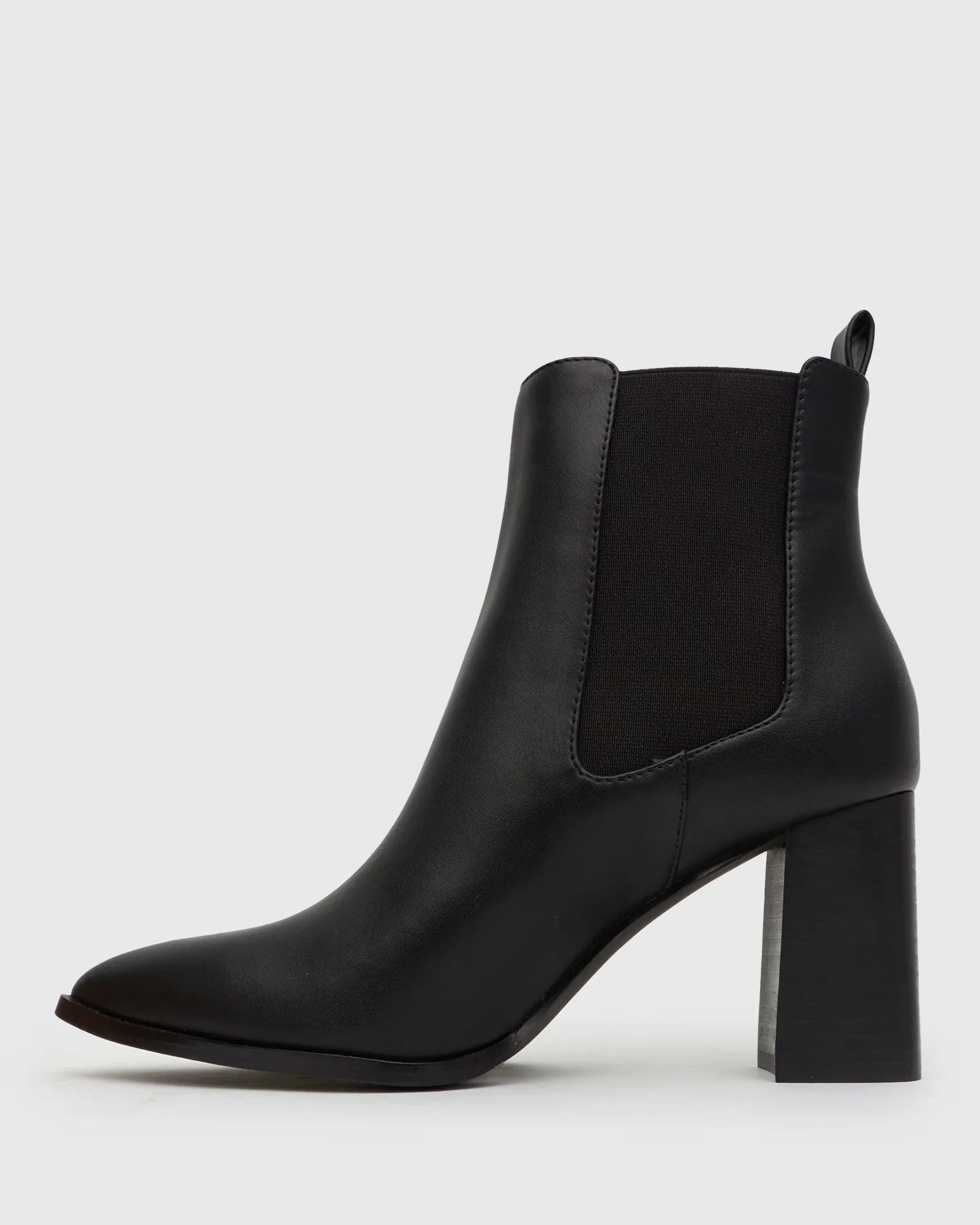 MARLEY Block Heel Ankle Boots