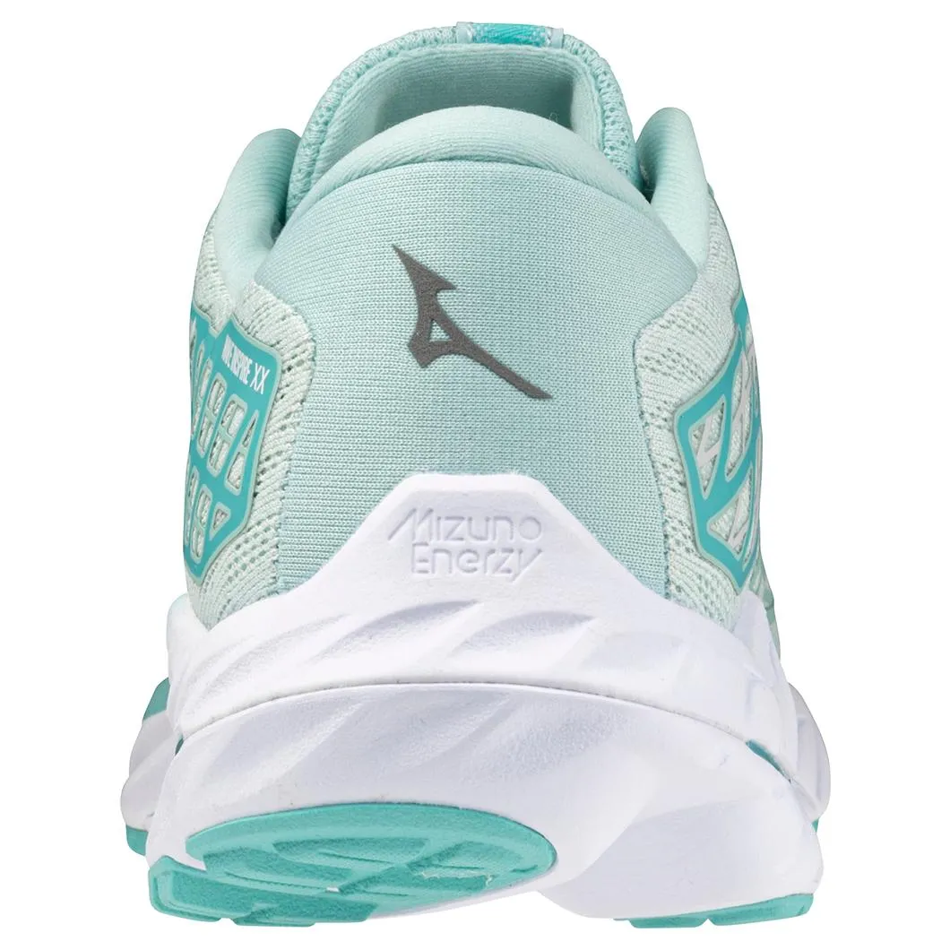 Mizuno Women's Wave Inspire 20 in Eggshell Blue White