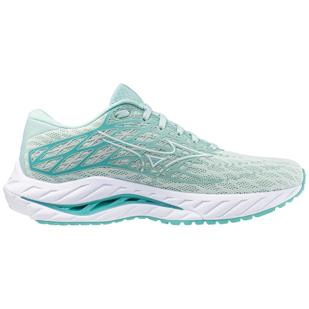 Mizuno Women's Wave Inspire 20 in Eggshell Blue White