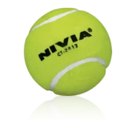 Nivia Heavy Tennis Cricket Ball Yellow Pack of 6