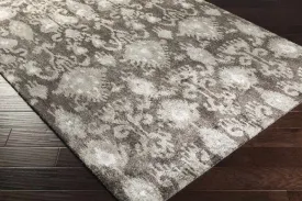 Nyonwil Modern Charcoal/Ivory Area Rug