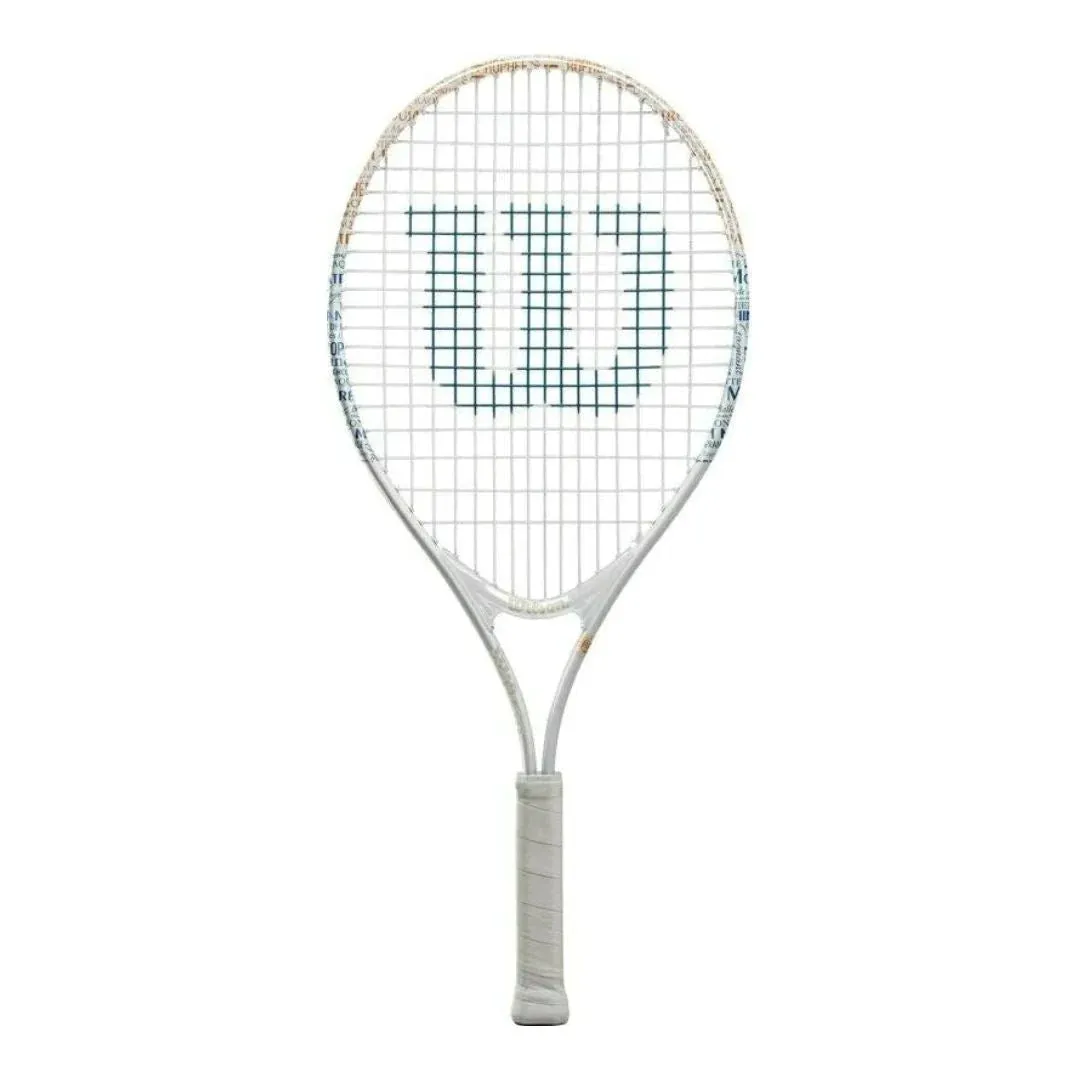 PACK Wilson Roland Garros Elite 210 gm JUNIOR 25 STRUNG Tennis Racket Kit [WS]