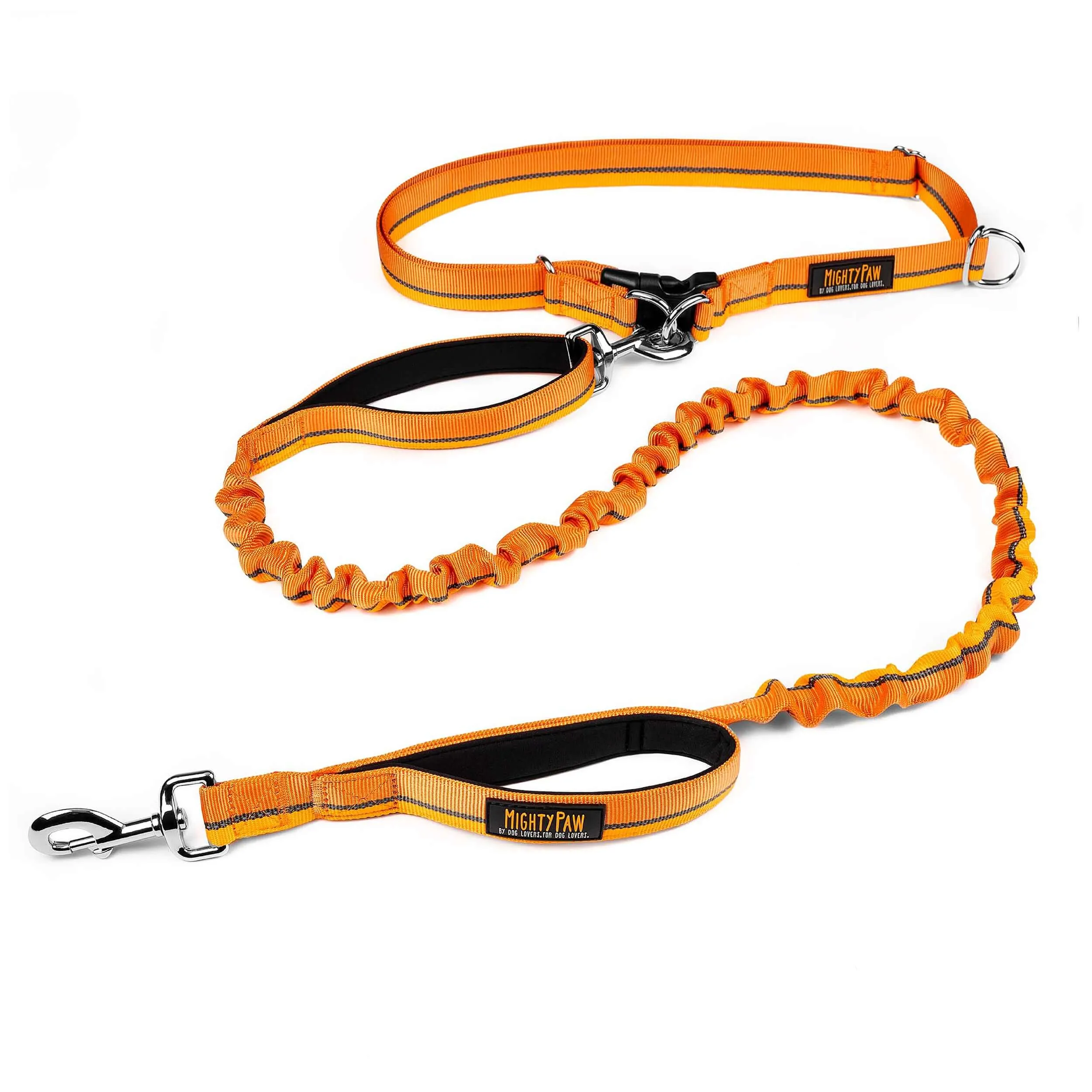 Premium Hands-Free Dog Walking Belt with Bungee Leash - Ergonomic Design