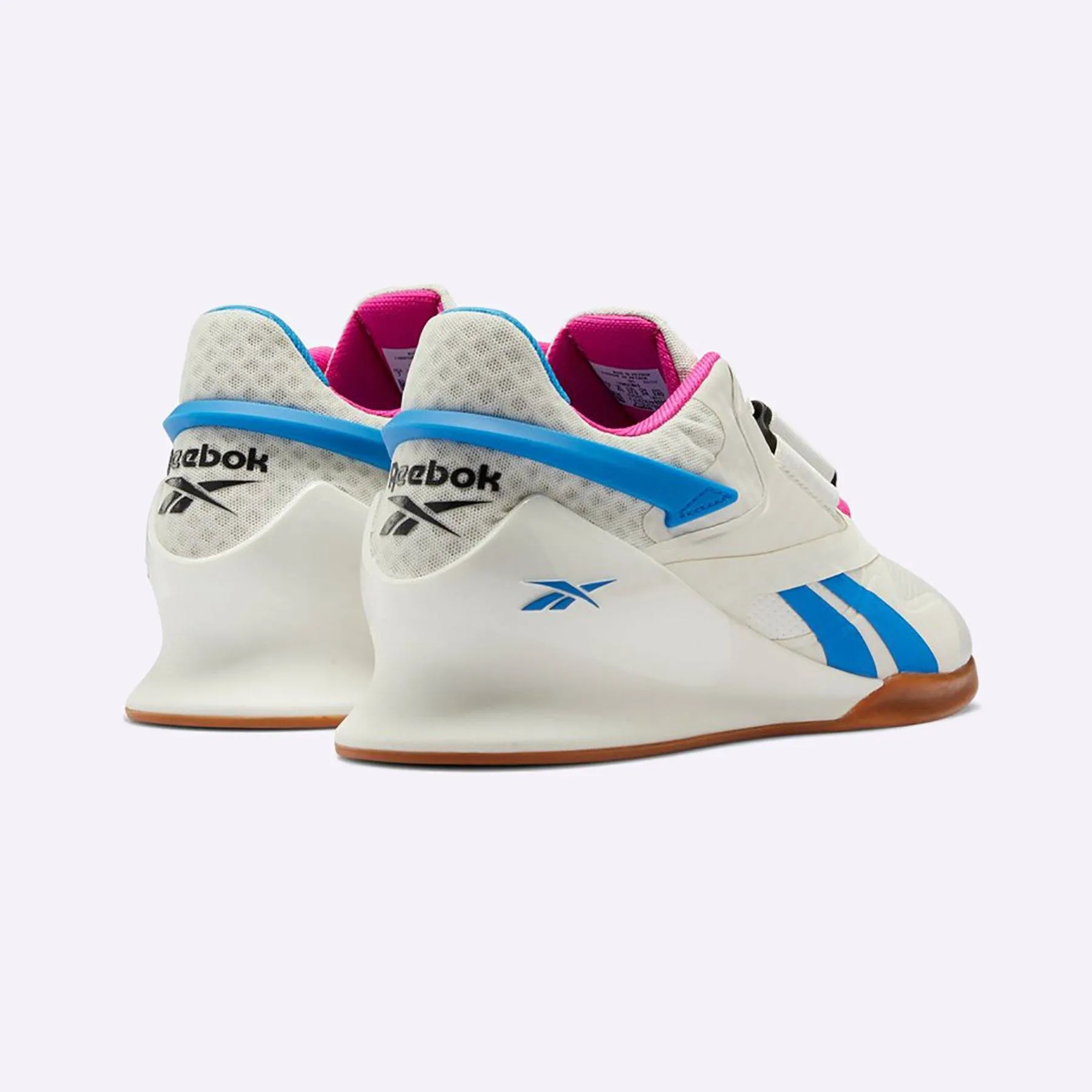 Reebok - Legacy Lifter II Shoes - Women's - CHALK/PROUD PINK/HORIZON BLUE