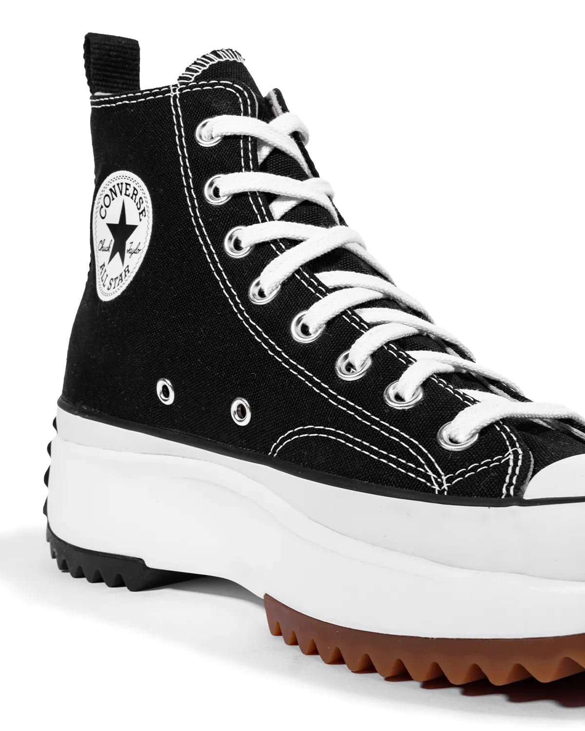 Run Star Hike Hi Canvas Black/White/Gum