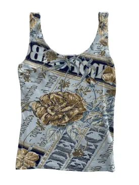 Sleeveless Graphic Top