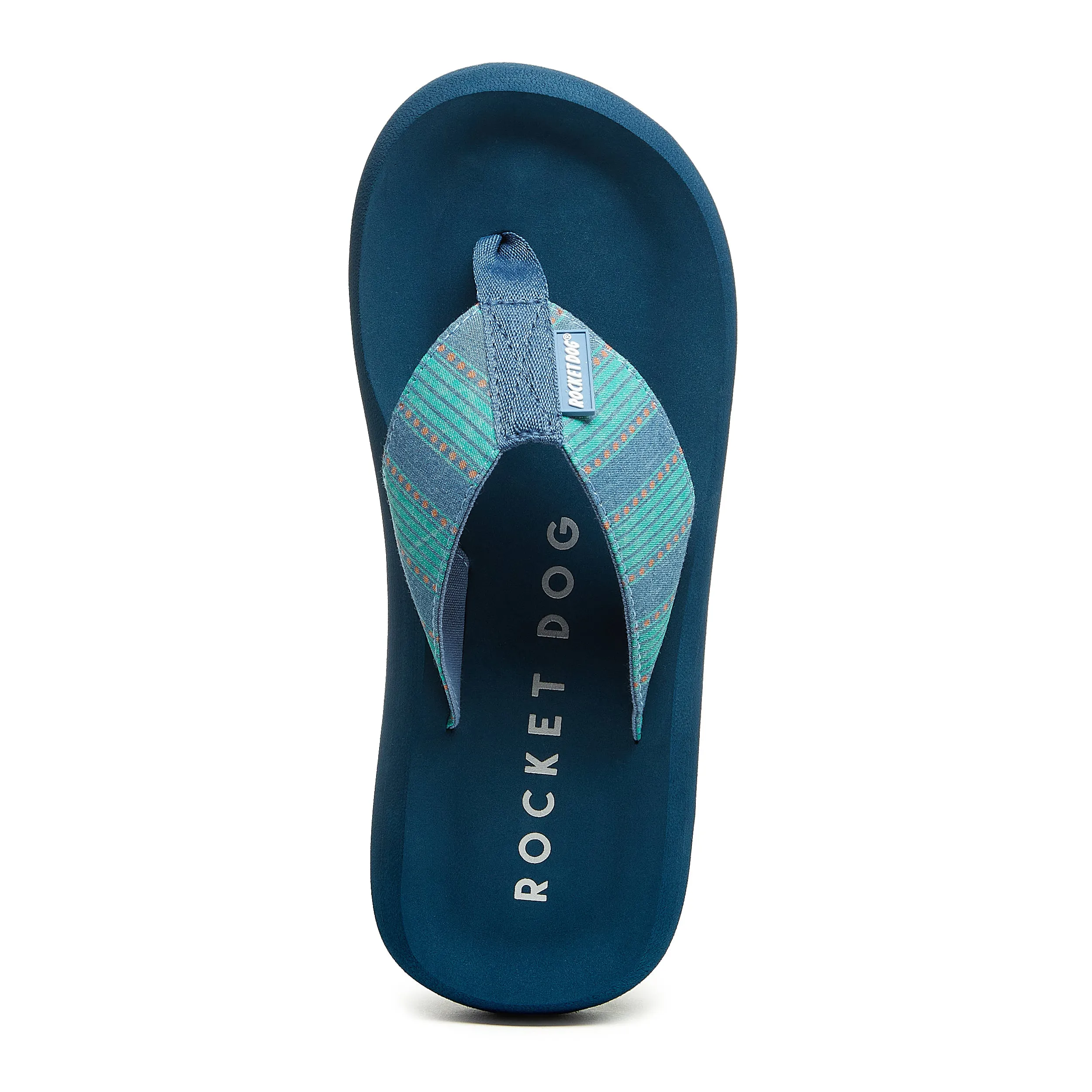 Spotlight Blue Stripe Flip Flop