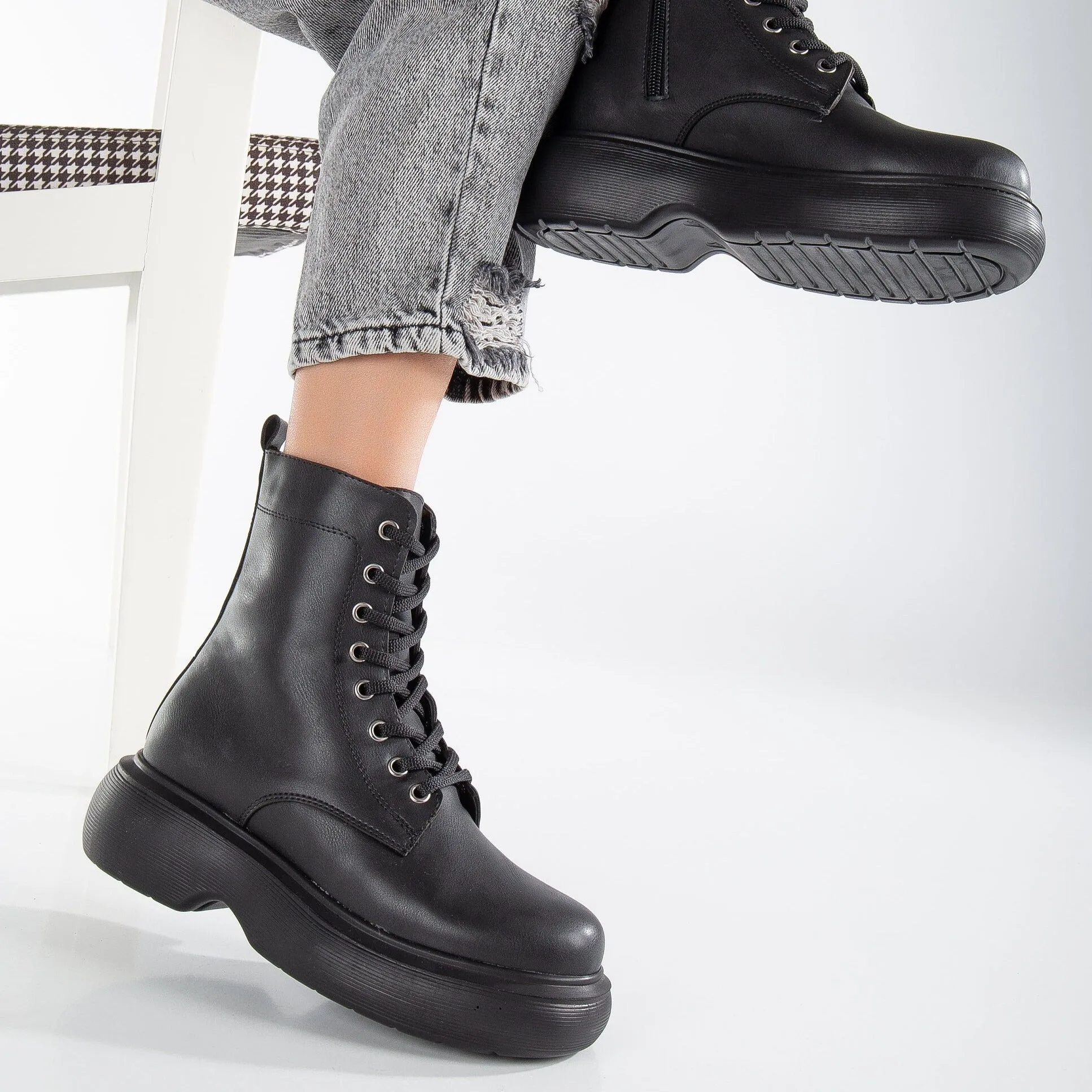 Sylvie - Combat Boots