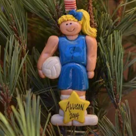 Volleyball Christmas Ornament